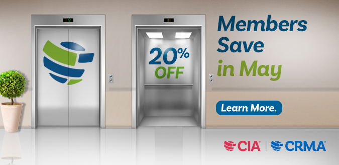 IIA Members can save 20% on CRMA & CIA tests and test prep in the month of May