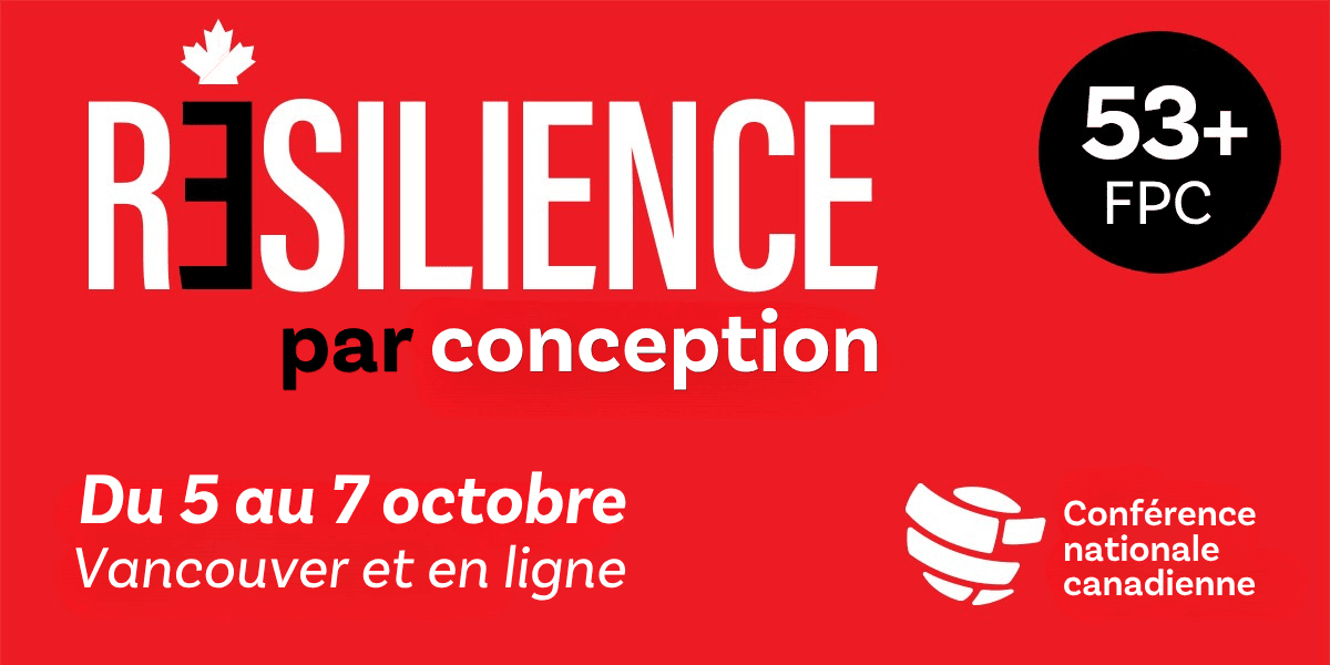 Canadian National Conference: Resilience by Design