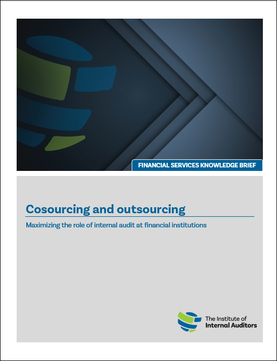 IIA Cosourcing and Outsourcing - Maximizing the Role of Internal Audit.png