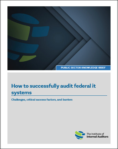 IIA How to Successfully Audit Federal IT Systems - Challenges.png
