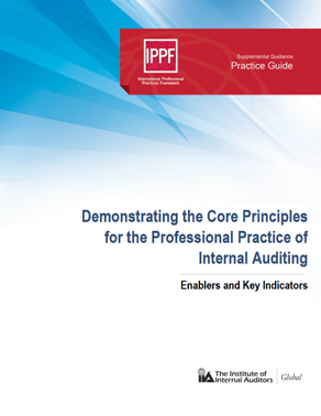 Demonstrating the Core Principles for the Professional Practice of Internal Auditing