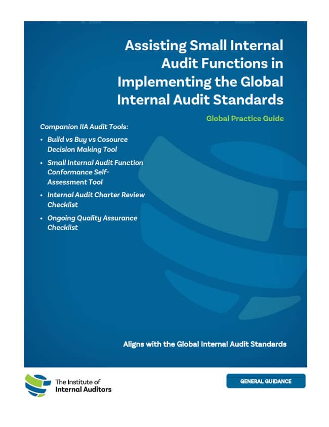 Assisting Small Internal Audit Functions in Implementing the Global Internal Audit Standards