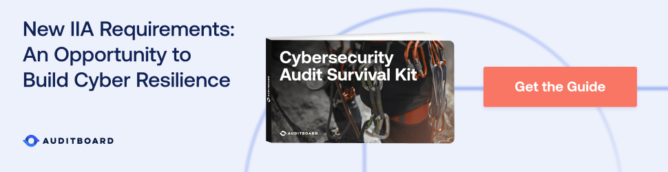 AuditBoard Cybersecurity Audit Survival Kit