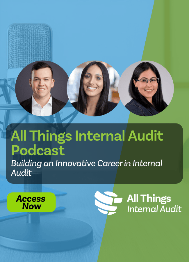 Building an Innovative Career in Internal Audit