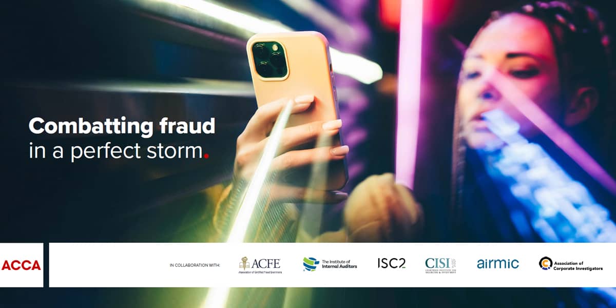 Combatting fraud in a perfect storm report cover