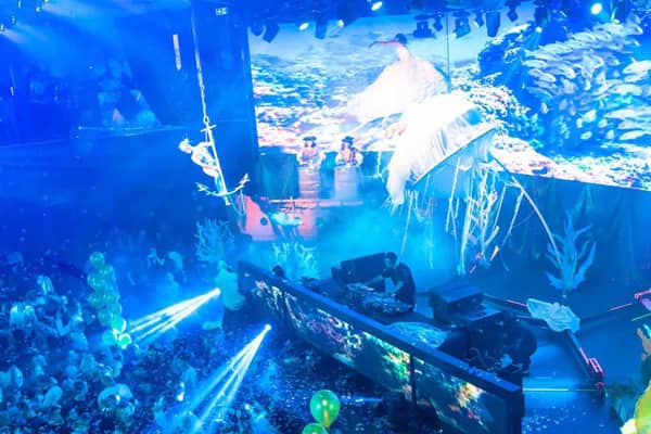 Rebel Nightclub stage