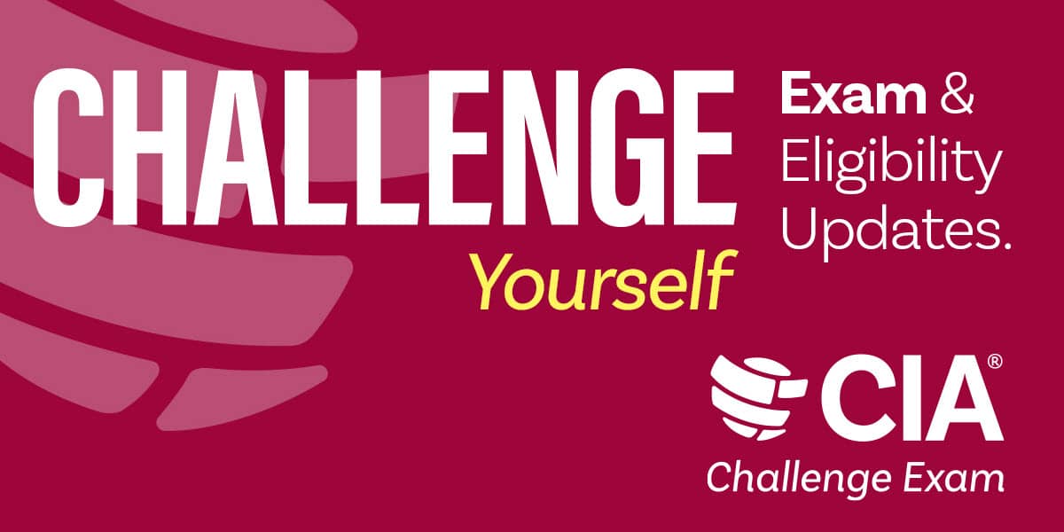 CIA Challenge Exam & Eligibility Updates