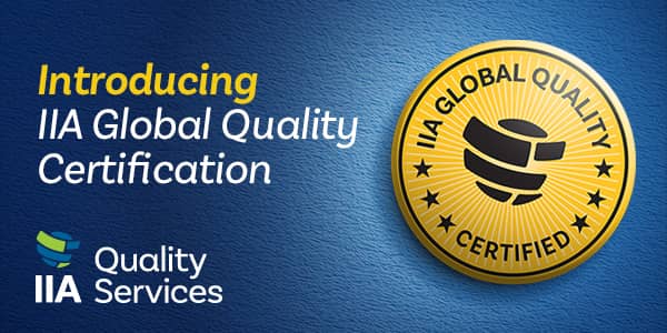 IIA Global Quality Certification