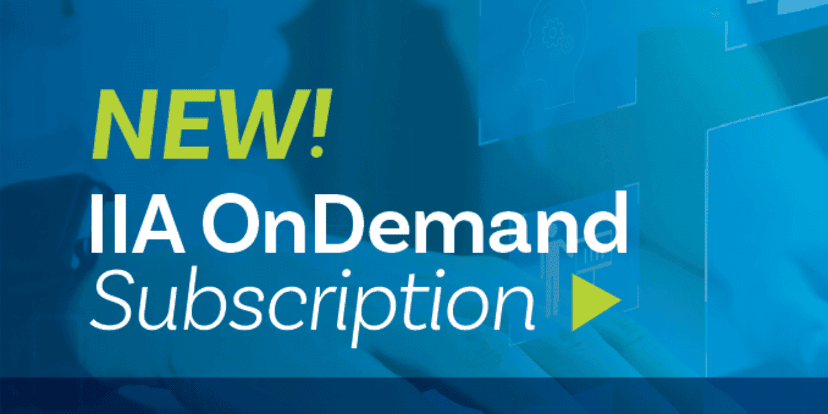 IIA OnDemand Subscription