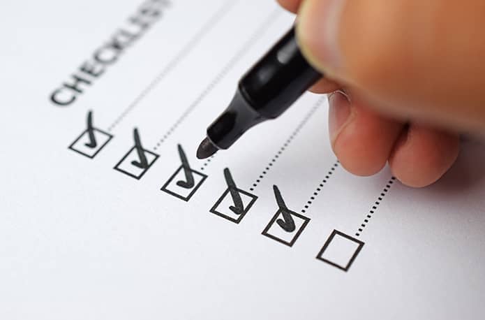 Basics: The Internal Auditor Checklist