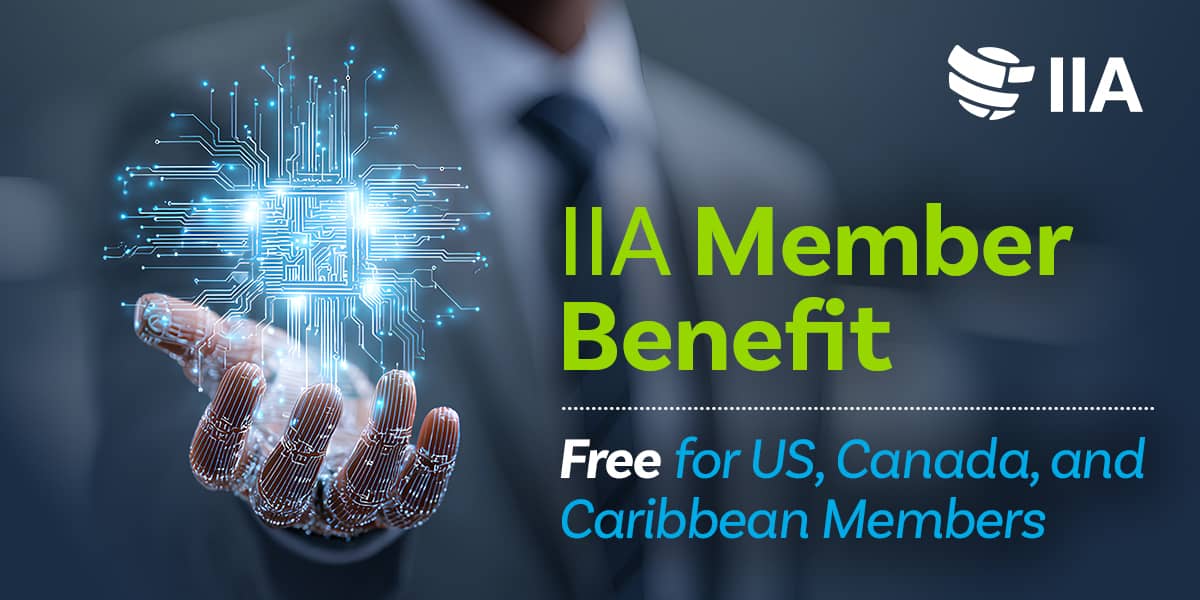 IIA Member Benefit Free for US, Canada, and Caribbean Members